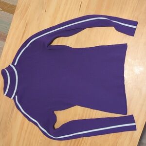 Milly Purple Turtleneck